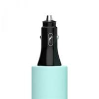 Автомобільний зарядний пристрій SkyDolphin SZ16 PD+QC3.0 (2USB, 3.1A) Black (AZP-000090)