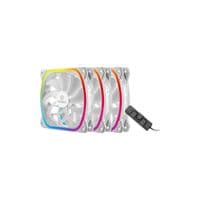 Вентилятор Enermax SquA RGB White (3pcs Pack) (UCSQARGB12P-W-BP3); 120х120х26мм, 3-pin, 4-pin