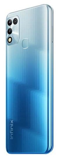 Смартфон Infinix Hot 11 Play X688B 4/128GB Dual Sim Blue EU_; 6.82" (1640х720) IPS / MediaTek Helio G35 / ОЗУ 4 ГБ / 128 ГБ вбудованої + microSD до 512 ГБ / камера 13 Мп + AI Сam + 8 Мп / 4G (LTE) / Bluetooth, Wi-Fi / GPS, A-GPS / ОС Android 11.0 / 171.8х77.9х8.9 мм, 205 г / 6000 мАг / блакитний