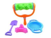 Набор для игры с песком Same Toy с Валиком (зеленый) 4 шт HY-1904WUt-1