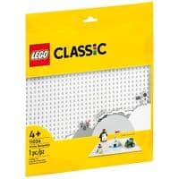 Конструктор LEGO Classic Базовая пластина белого цвета 11026