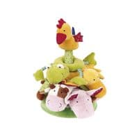 М'яка іграшка sigikid Пірамідка з тваринами 30 см 49419SK