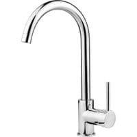 Змішувач для кухні Deante Luno, довж.виливу - 180мм, поворотний, 1важіль, хром