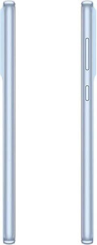 Смартфон Samsung Galaxy A33 5G SM-A336 6/128 GB Dual Sim Blue (SM-A336BLBGSEK)_UA_; 6.4" (2400x1080) Super AMOLED / Samsung Exynos 1280 / ОЗУ 6 ГБ / 128 ГБ вбудованої + microSD до 1 ТБ / камера 48+8+5+2 Мп + 13 Мп / 5G / Bluetooth, Wi-Fi, NFC / GPS, GLONASS, Beidou, Galileo / ОС Android 12.0 / 159.7x74x8.1 мм, 186 г / 5000 мАг / блакитний
