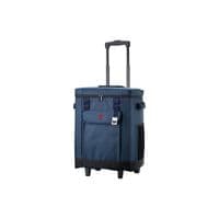 Термосумка на колесах 2E Picnic 50л, синя