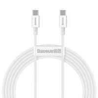 Кабель Baseus Superior Series Fast Charging Data Cable Type-C to Type-C 100W 2m White