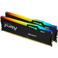 Пам'ять для настільних комп'ютерів Kingston FURY 64 GB (2x32GB) DDR5 5600 MHz Beast RGB (KF556C40BBAK2-64)