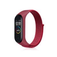 Ремінець BeCover Nylon Style для Xiaomi Mi Smart Band 7 Red (707670)
