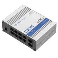 Коммутатор Teltonika TSW200 8 x GIGABIT PoE+ / 2xSFP Без БП