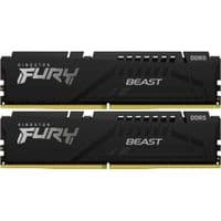 Оперативна пам'ять Kingston 64GB DDR5 5600MHz FURY Beast Black (2*32) KF556C40BBK2-64