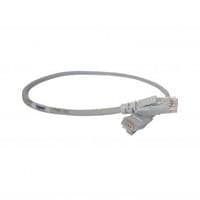 Патч-корд Legrand LCS3 CAT 5e U-UTP, 0.5 м, AWG 24, PVC, серый