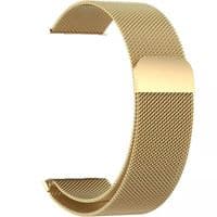 Ремешок BeCover Milanese Style для Amazfit Stratos (22mm)/Stratos 2/2S/3/Amazfit GTR 2/Amazfit GTR 47mm/Amazfit GTR Lite 47mm/Amazfit Nexo/Amazfit Pace/Amazfit GTR 3 Pro Gold (707730)