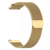 Ремінець BeCover Milanese Style для Samsung Galaxy (20mm)/Watch 5/ Watch 4 40/44mm/Watch 42mm/Watch Active/Active 2 40/44mm/Watch 3 41mm/Gear S2/Classic/Gear Sport Gold (707674)