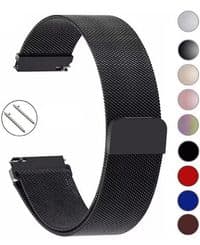Ремінець BeCover Milanese Style для Xiaomi Amazfit Bip (20mm) Lite/Bip S Lite/GTR 42mm/GTS/TicWatch S2/TicWatch E/GTS 3/GTS 2 mini Gray (707681)