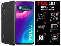 Смартфон TCL 30 Plus (T676K) 4/128GB 2SIM Tech Black