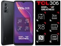 Смартфон TCL 306 (6102H) 3/32GB 2SIM Space Gray
