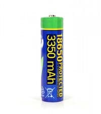 Аккумулятор Li-Ion 18650 3350 мАч с защитой, блистер