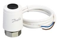 Термоелектричний привод Danfoss TWA-K, NO, 230V, M30x1.5, довжина кабелю 0.95м