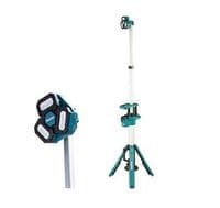 Акумуляторний прожектор на штативі makita DML814, 18 В, Li-ion, 27 Вт х12 шт, 900/1700/3000 Люмен, 7.4 кг