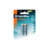 Батарейка ColorWay AAA LR03 Alkaline Power (щелочные) * 2 blister (CW-BALR03-2BL)