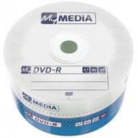 Диск MyMedia  DVD-R 4.7GB 16X MATT SILVER Wrap ( Без шпинделя-50шт)