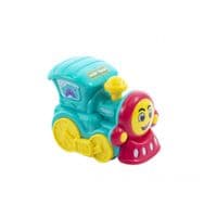 Развивающая игрушка Baby Team инерционный бирюзовый поезд (8620_паровозик_бирюзовый)