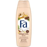Гель для душу Fa Cream&Oil з олією кокосу та ароматом какао 750 мл (5201143728980)