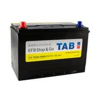 Автомобильный аккумулятор TAB 105 Ah/12V Polar S EFB JIS (212 105)