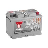 Автомобильный аккумулятор Yuasa 12V 80Ah Silver High Performance Battery (YBX5096)