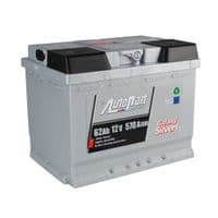 Автомобильный аккумулятор AutoPart 62 Ah/12V Galaxy Silver (ARL062-S01)