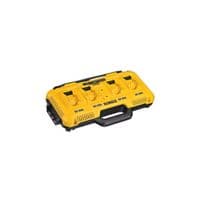 Зарядний пристрій для акумуляторів інструменту DeWALT 4-х портовий, струм зарядки 8А (DCB104)