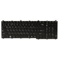 Клавиатура ноутбука PowerPlant TOSHIBA Satellite C650, L650 черный, черный кадр (KB310685)