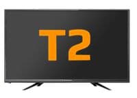 Телевізор 24" Liberton 24AS1HDT, LED, HD, 1366x768, 60 Гц, DVB-T2/C, HDMI, 2xUSB, VESA 100x100