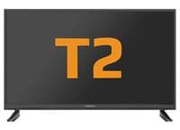 Телевізор 24" Liberton 24TP1HDT, LED, HD, 1366x768, 60 Гц, DVB-T2/С, HDMI, 2xUSB, VESA 100x100