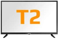 Телевізор 32" Hilton 32TH4, LED, HD, 1366x768, 60 Гц, DVB-T2/С, 3xHDMI, 2xUSB, VESA 100x100