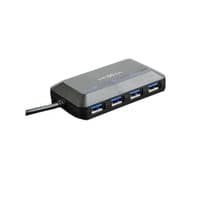 Концентратор USB 3.0 Type-С Maxxter ACT-HUB3C-4P USB 3.0, 4 порти, пластик, чорний