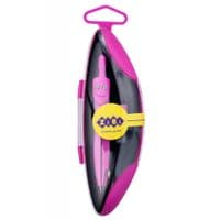 Циркуль ZiBi NEON START, у тв. футляр, зап.грифель, розовий, KIDS Line (ZB.5323NS-10)