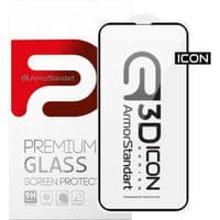 Скло захисне Armorstandart Icon 3D Apple iPhone 14 Plus Black (ARM61973)