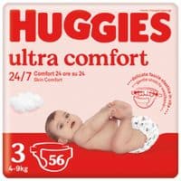 Підгузок Huggies Ultra Comfort 3 (5-9 кг) Jumbo 56 шт (5029053567570)