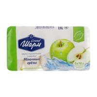 Тверде мило Grand Шарм Яблуко 5 х 70 г (4820195500545)