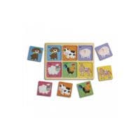 Пазл Melissa&Doug деревянный в футляре "Друзья фермы" (MD31363)