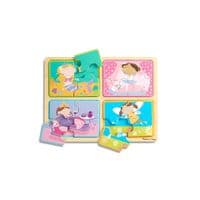 Пазл Melissa&Doug деревянный в футляре "Маленькие принцессы" (MD31365)