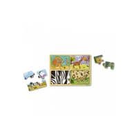 Пазл Melissa&Doug деревянный в футляре "Животные" (MD31362)