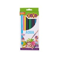 Олівці кольорові ZiBi Kids AQUA акварельні 12 шт (ZB.2475)
