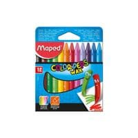 Олівці кольорові Maped Color Peps Wax Crayons 12 кольорів (MP.861011)
