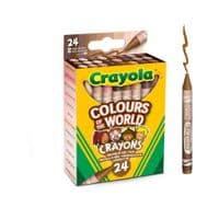 Олівці кольорові Crayola Colours of the World 24 шт (52-0114)
