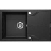 Мойка кухонная Deante Andante, гранит, прямоугольник, с крылом (ZQN_G113)