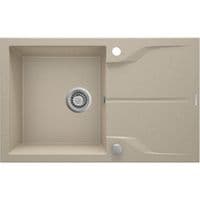Мойка кухонная Deante Andante, гранит, прямоугольник, с крылом, (ZQN_7113)