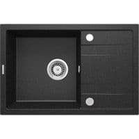 Мойка кухонная Deante Corio, гранит, прямоугольник, с крылом, 6 (ZRC_2113)