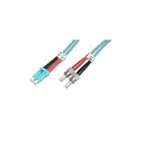 Оптичний патчкорд Digitus LC/UPC-ST/UPC, 50/125, OM3, duplex, 5m (DK-2531-05/3)